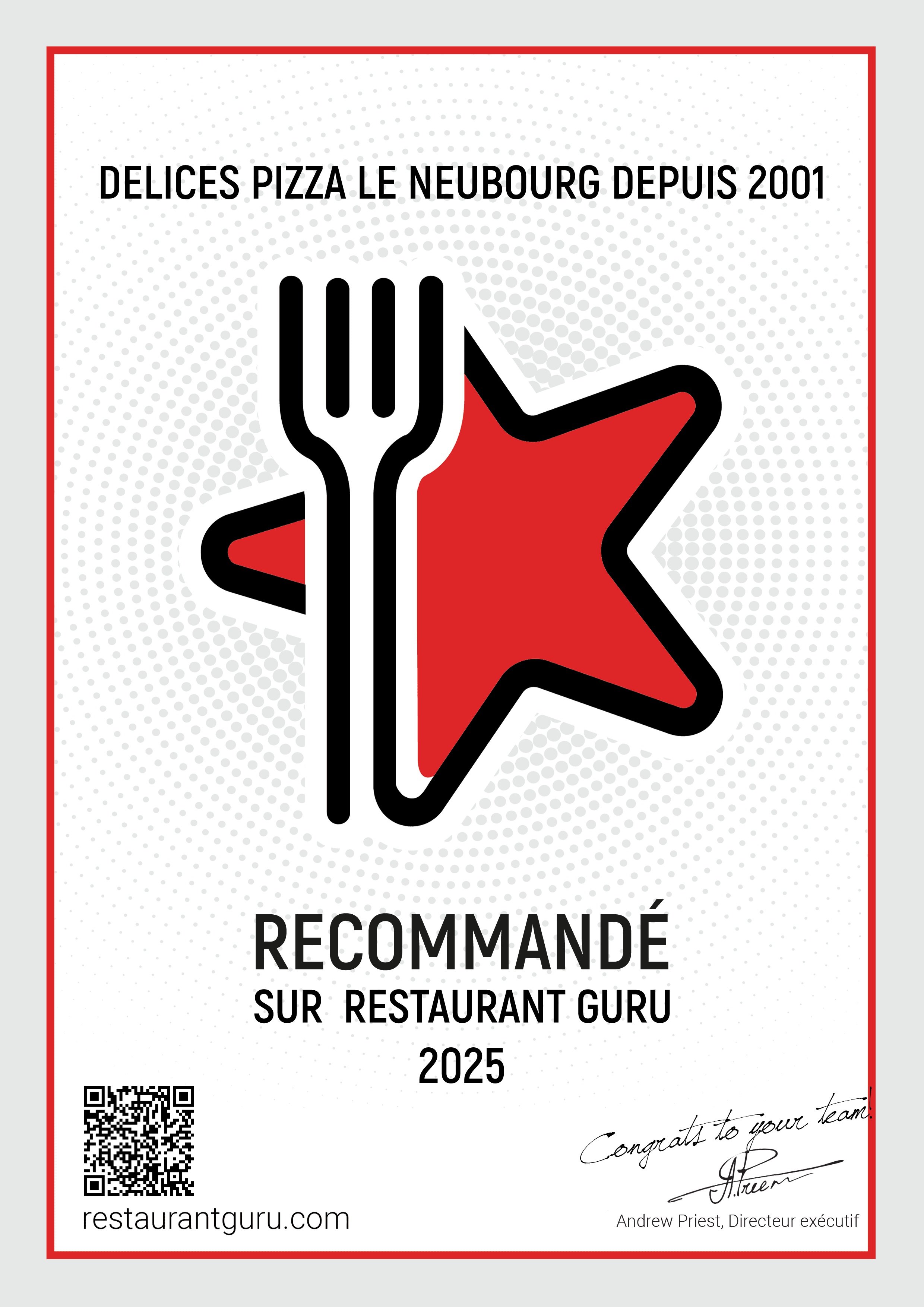 livraison pizzas &agrave; 27110 Le Neubourg